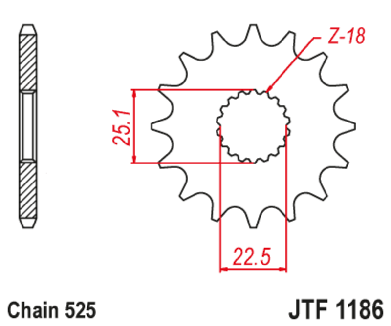 Ritzel 16Z | 525