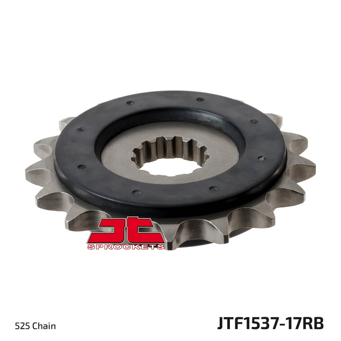 Ritzel 17Z  |  525 | Gummiert