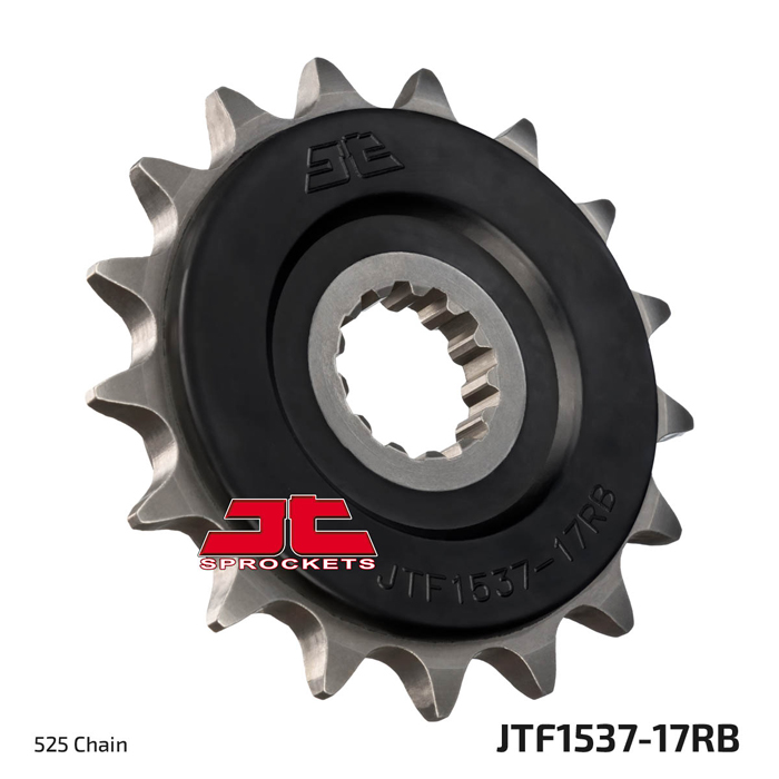 Ritzel 17Z  |  525 | Gummiert