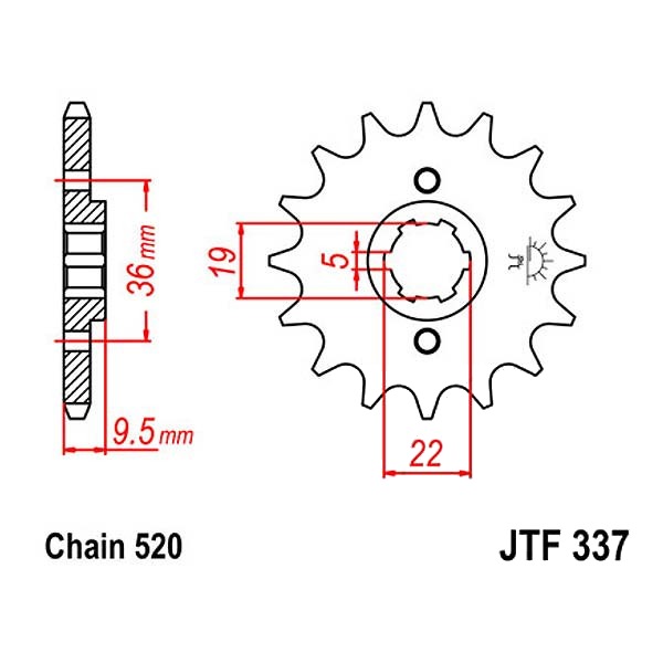 Ritzel 13Z  |  520
