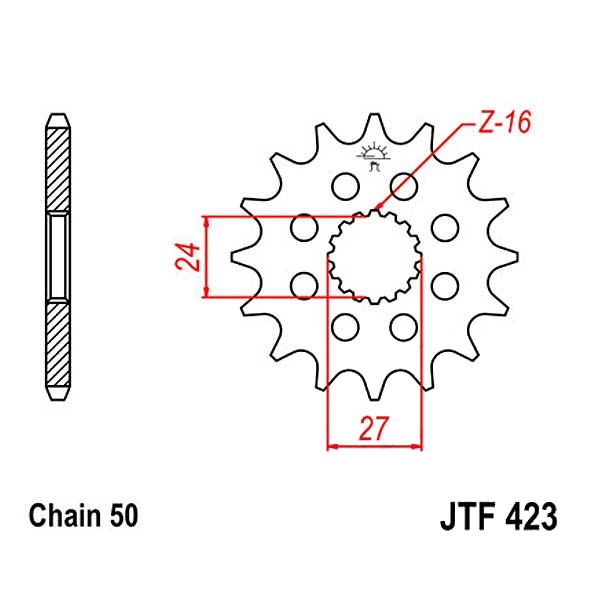Ritzel 17Z  |  530