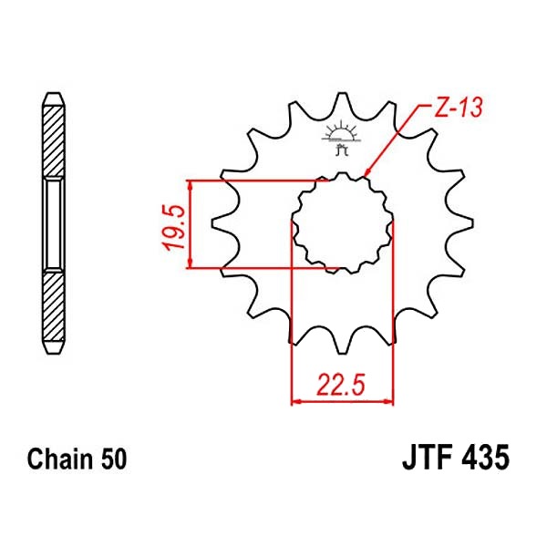 Ritzel 15Z  |  530