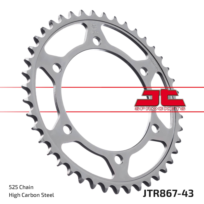 Kettenrad 43Z  |  525 SI