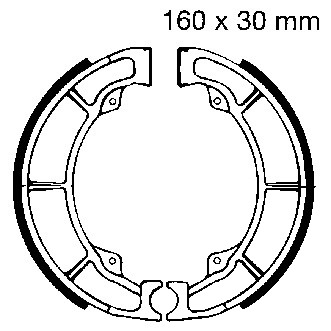 K706 | EBC |  Premium Bremsbacken