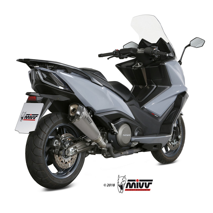 MIVV | DELTA RACE | SLIP-ON | SPORT | KYMCO AK 550