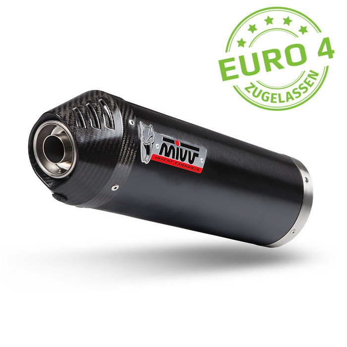 MIVV - OVAL BLACK | CARBON CARBON CAP | SLIP-ON