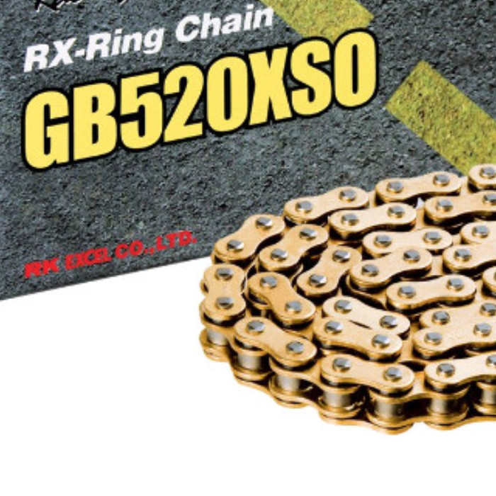 RK-Nietschloss Hohl für 520XSO-Kette gold