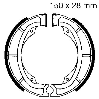 S605 | EBC |  Premium Bremsbacken