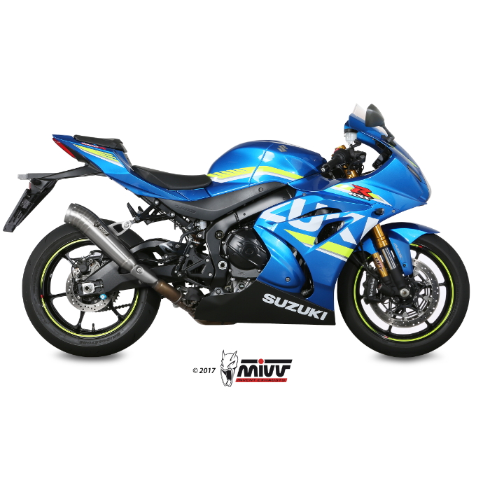MIVV GHIBLI | Slip On | Suzuki GSX-R 1000 17-