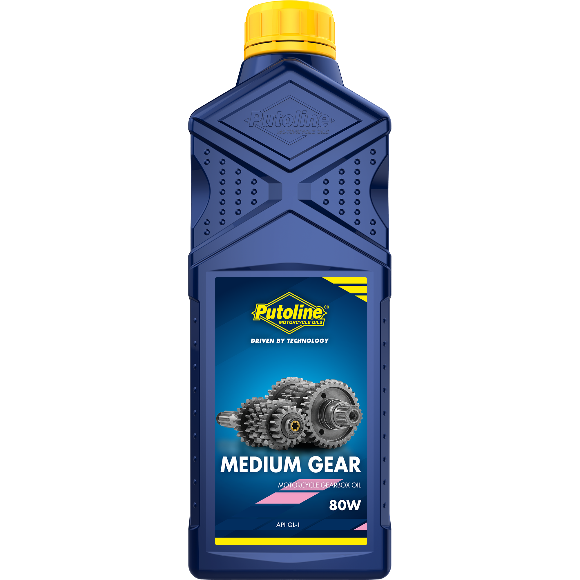 Putoline Getriebeöl Medium Gear SAE 80W 1 Liter Flasche / API GL-1