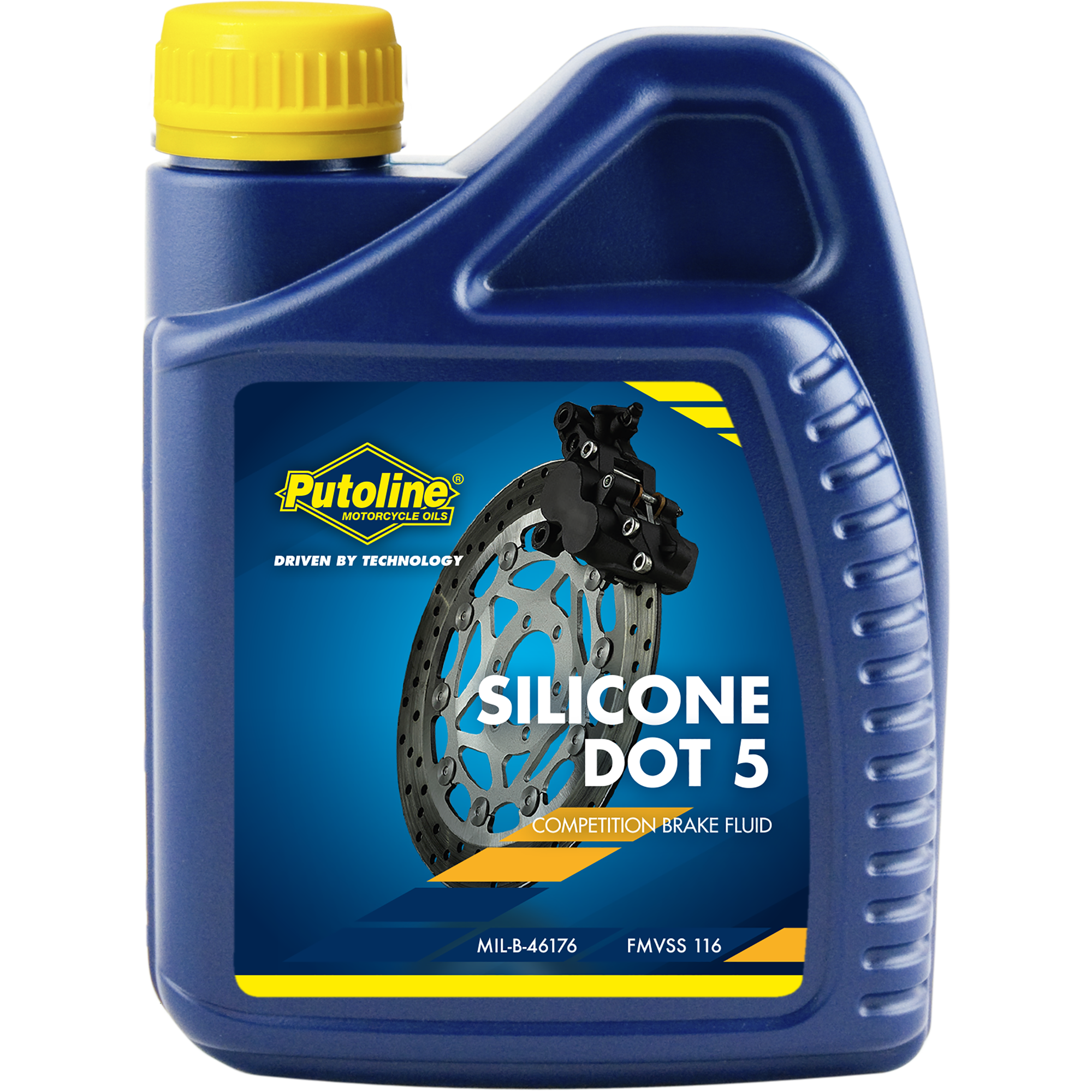 Putoline Bremsflüssigkeit Silicon DOT-5 500 ml Flasche synthetisch