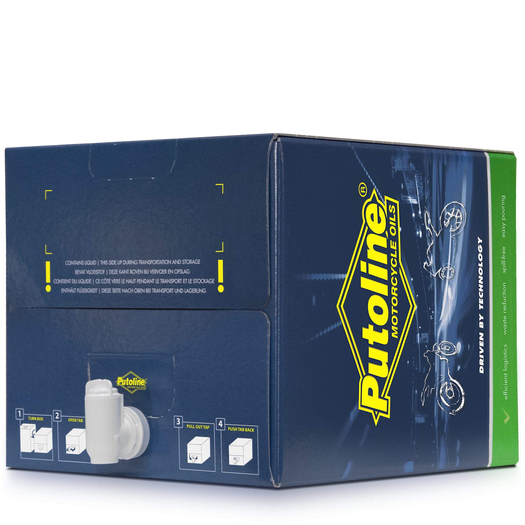 Putoline Bremsflüssigkeit DOT-4 20 Liter Bag-In-Box synthetisch