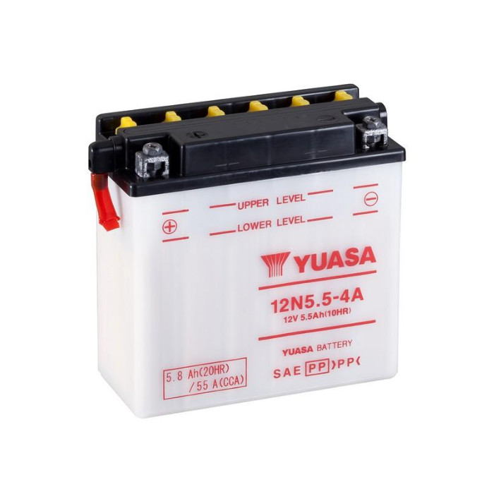 Batterie | YUASA | 12N5,5-4A | 5,5 AH
