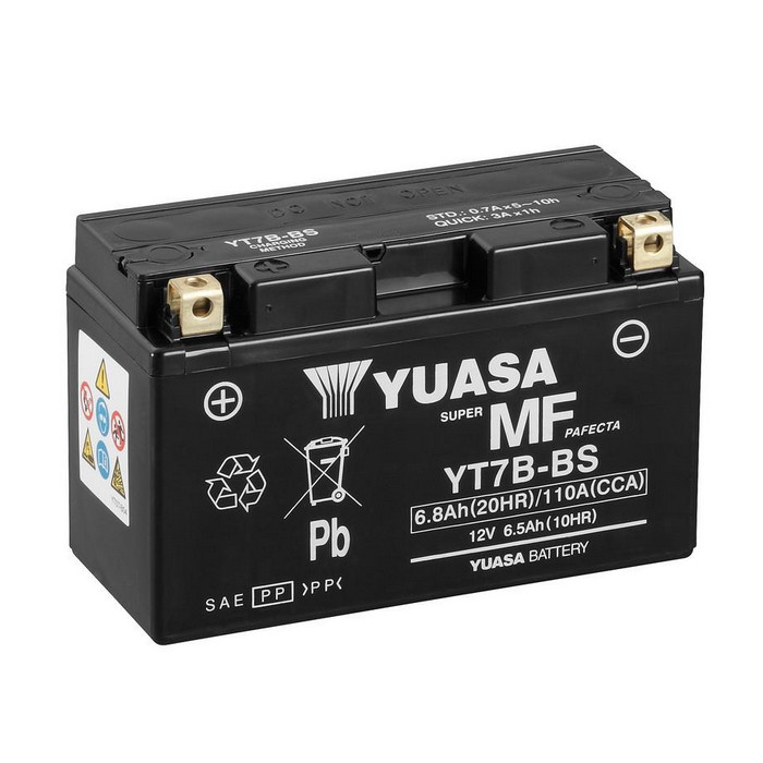 Batterie | YUASA | YT7B-BS | 6,5 AH | MF