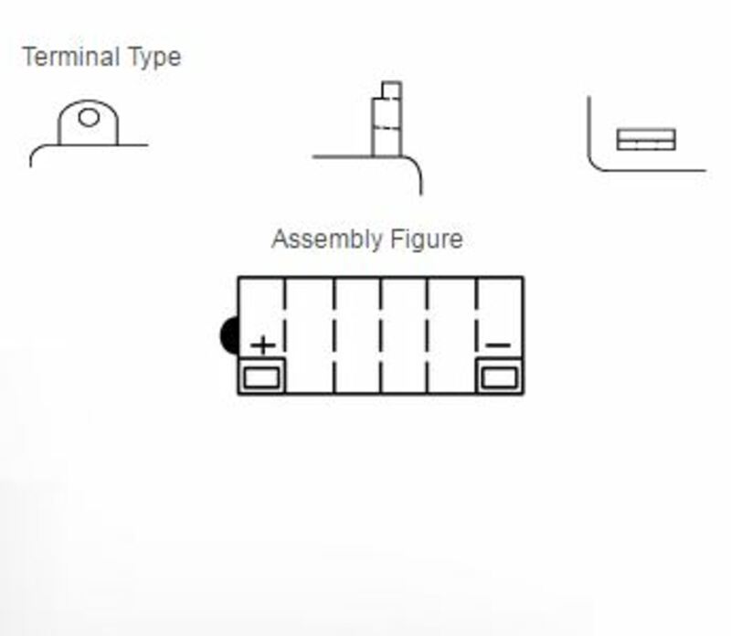 Batterie | YUASA | 12N12A-4A-1 | 12 AH |