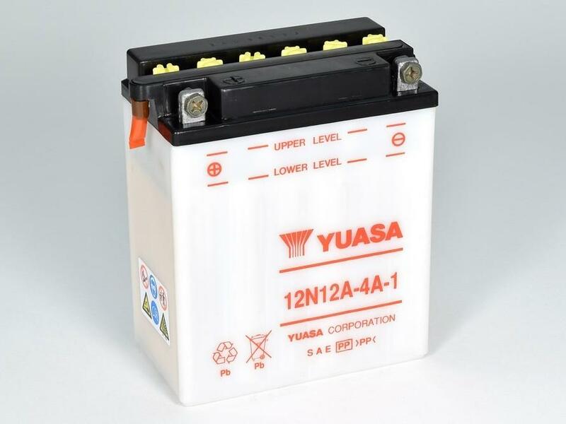 Batterie | YUASA | 12N12A-4A-1 | 12 AH |