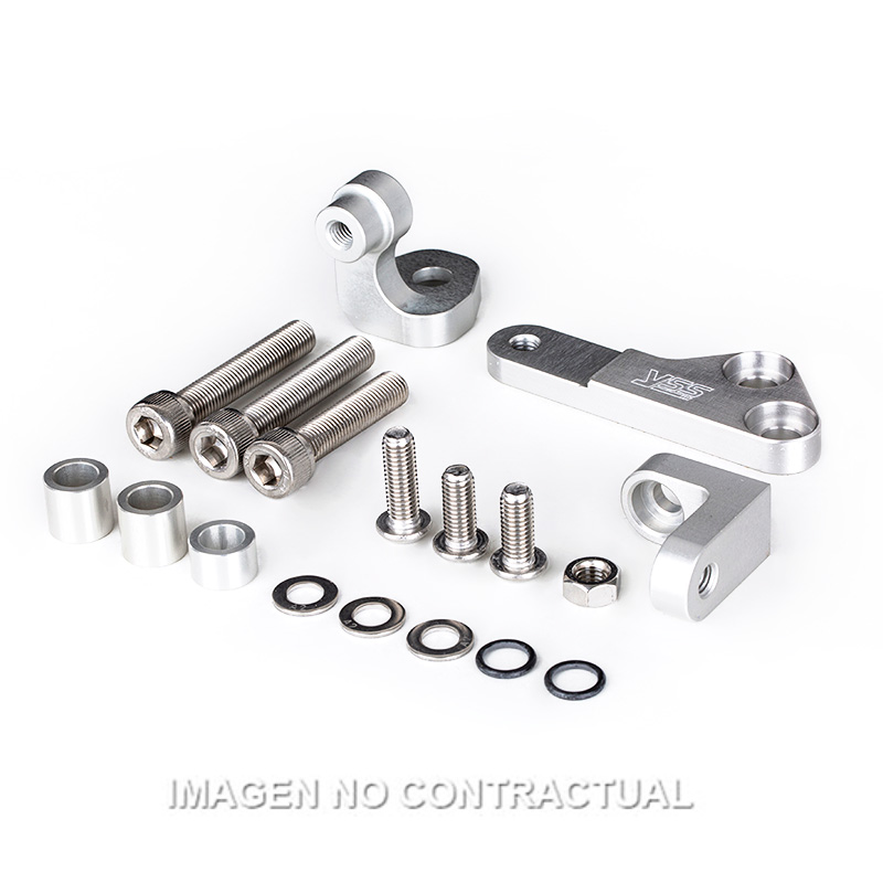 Montagekit für Lenkungsdämpfer EG188-120C-01 für Kompatibel mit TRIUMPH Bonneville T100, Scrambler/Thruxton900 Y-SD-KIT-06-001