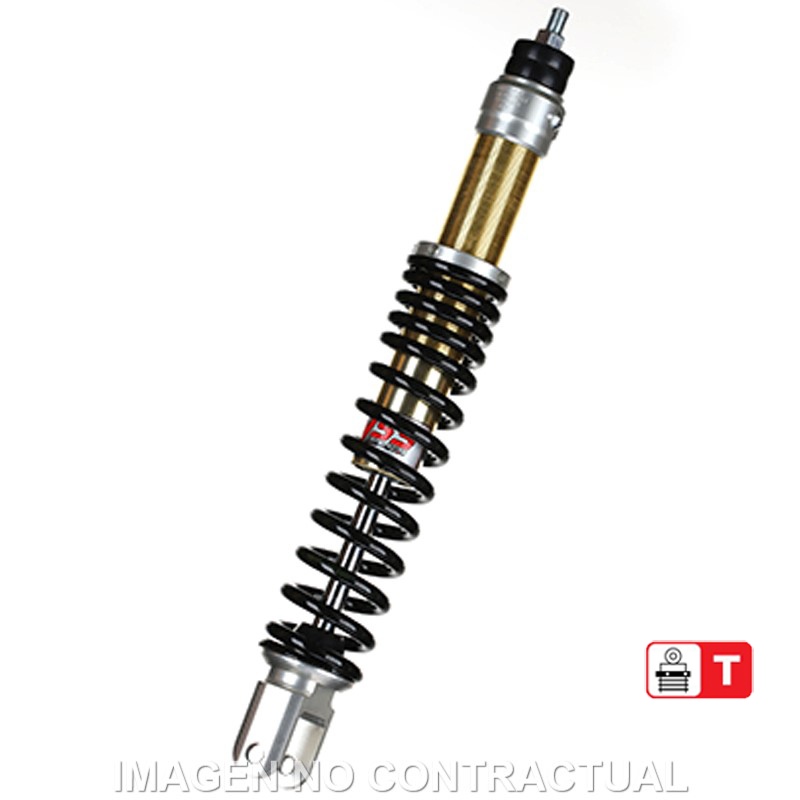 Federbein E302-Serie Mono hinten passend für Piaggio Hexagon 125/150/180 OE302-365T-01AL-38