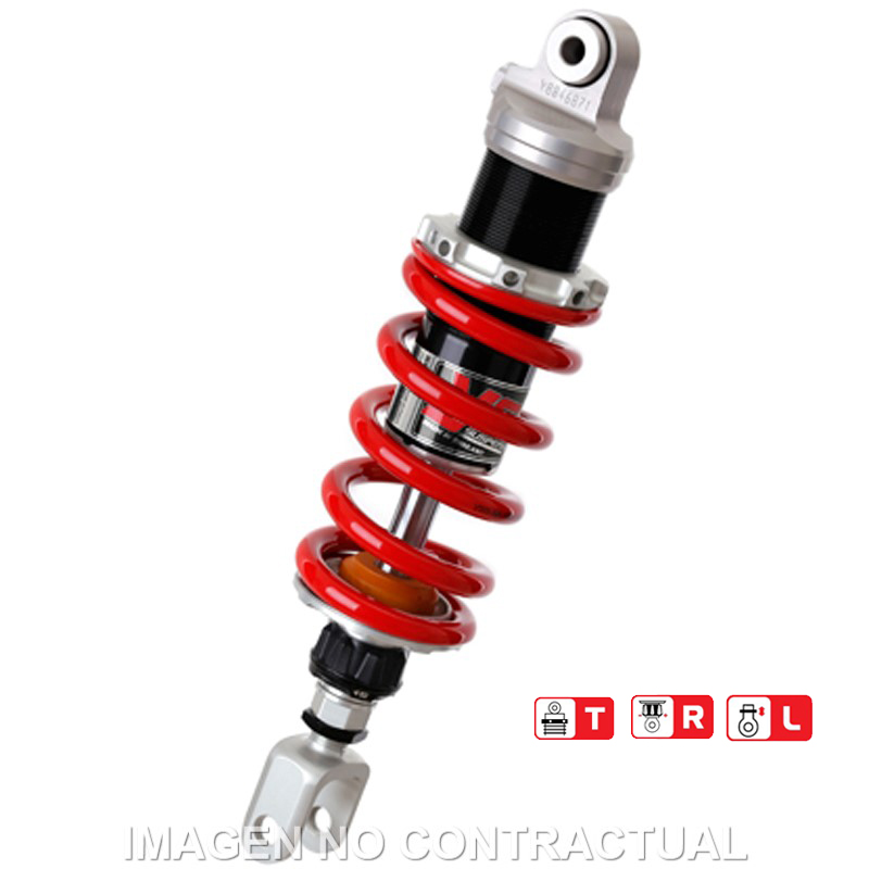 Federbein Z456-Serie Mono hinten passend für Yamaha FZ 09 (13-16), MT-09 (13-16) MZ456-330TRL-40-85