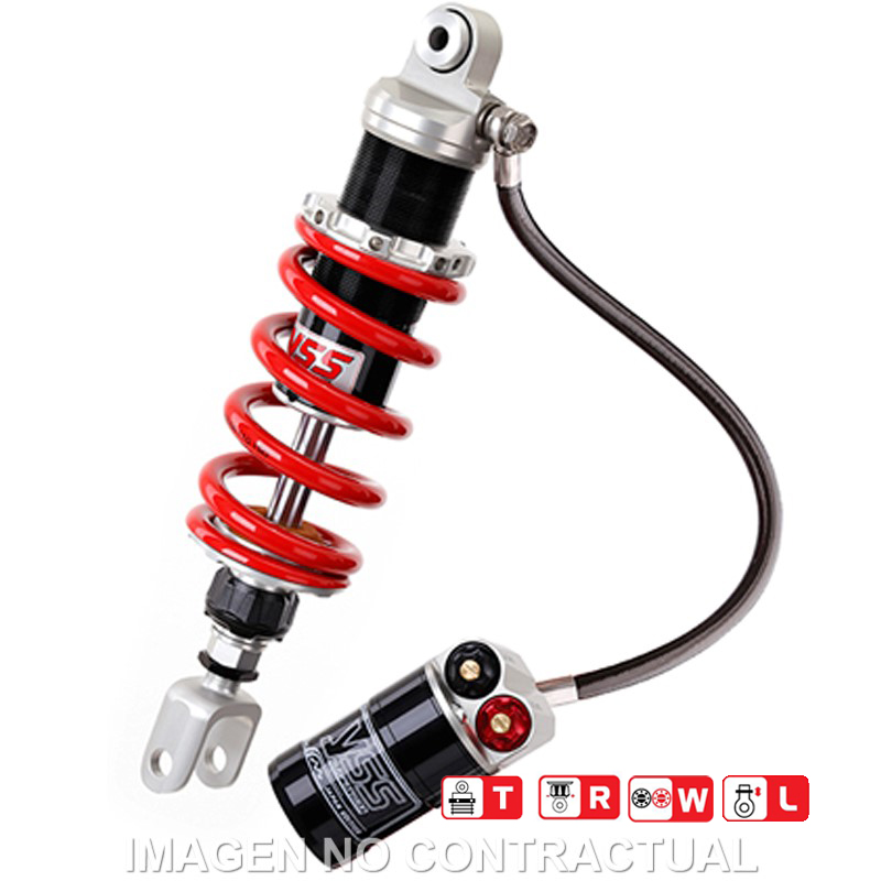Federbein X456-Serie Mono hinten passend für Yamaha FJ9 (15-16) MX456-330TRWL-47-858