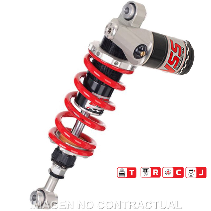 Federbein G456-Serie Mono hinten passend für DUCATI Multistrada 800, 1000/S, 1100/S MG456-295TRCJ-37-858