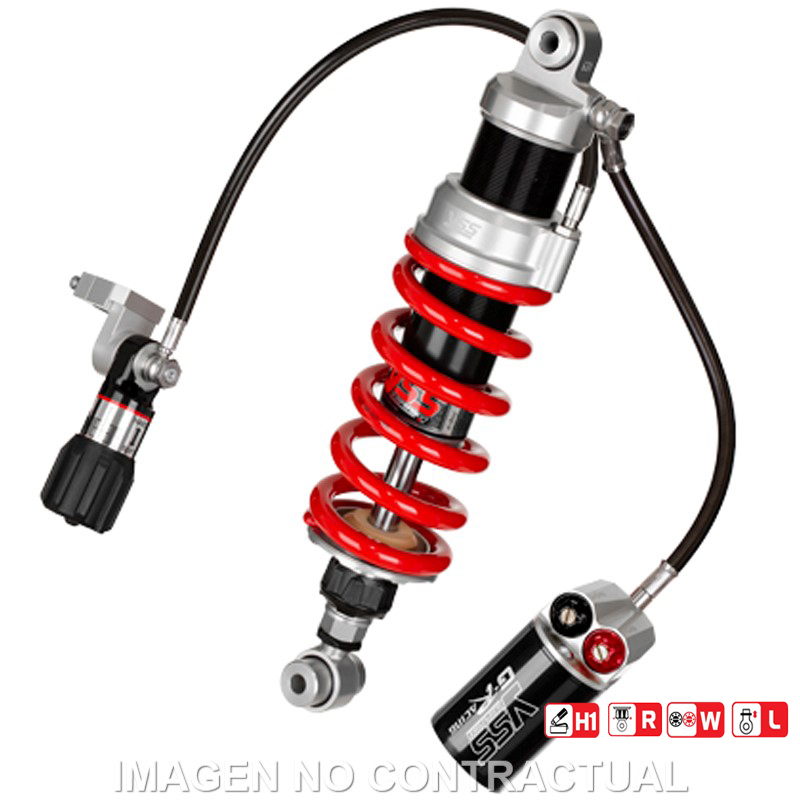 Federbein X456-Serie Mono hinten passend für Kawasaki Z 900 RS (18-19) MX456-350H1RWL18-858