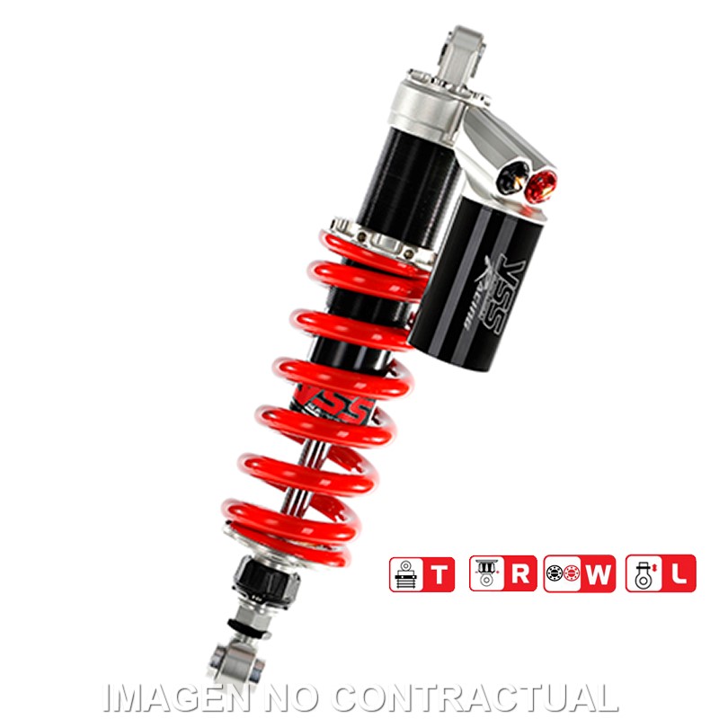 Federbein G456-Serie Mono hinten passend für KTM SMT 990 (09-13) MG456-375TRWL-07-858
