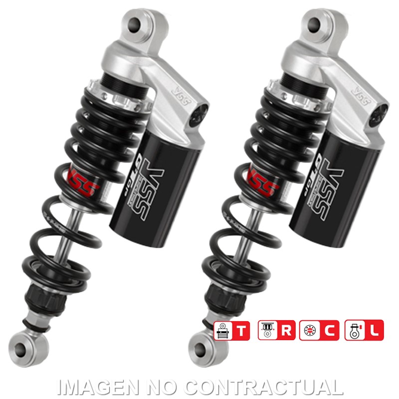 Federbein G362-Serie Stereo hinten passend für DUCATI Pantah 500 SL, 600 SL/TL, 650 SL RG362-310TRCL-09-888