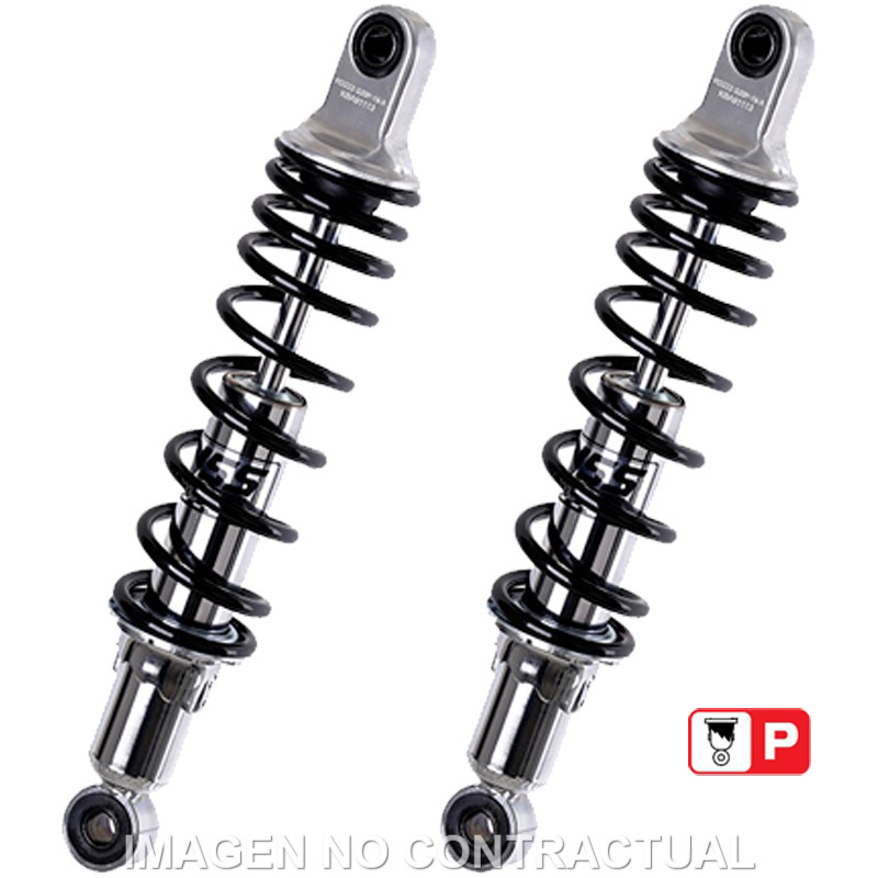 Federbein D222-Serie Stereo hinten passend für Suzuki GZ 125 Marauder (98-13) RD222-320P-19-18