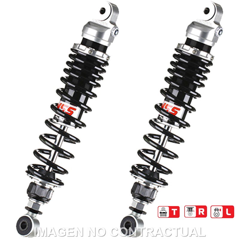 Federbein Z362-Serie Stereo hinten passend für Suzuki GSX 1200 Inazuma (99-00) RZ362-330TRL-43-88