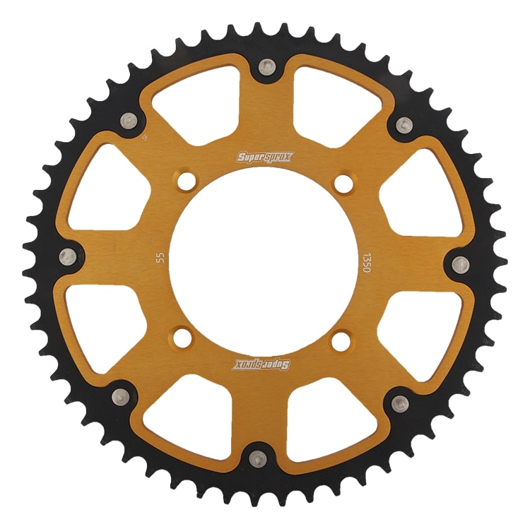 Stealth-Kettenrad Supersprox 520 - 55Z (gold) RST-1350:55-GLD|ID 110,0 LK 130,0 4-Loch