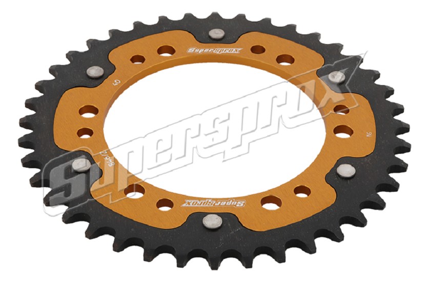 Stealth-Kettenrad Supersprox 520 - 40Z (gold) RST-846/2:40-GLD|ID 120,0 LK 136,0 6-Loch