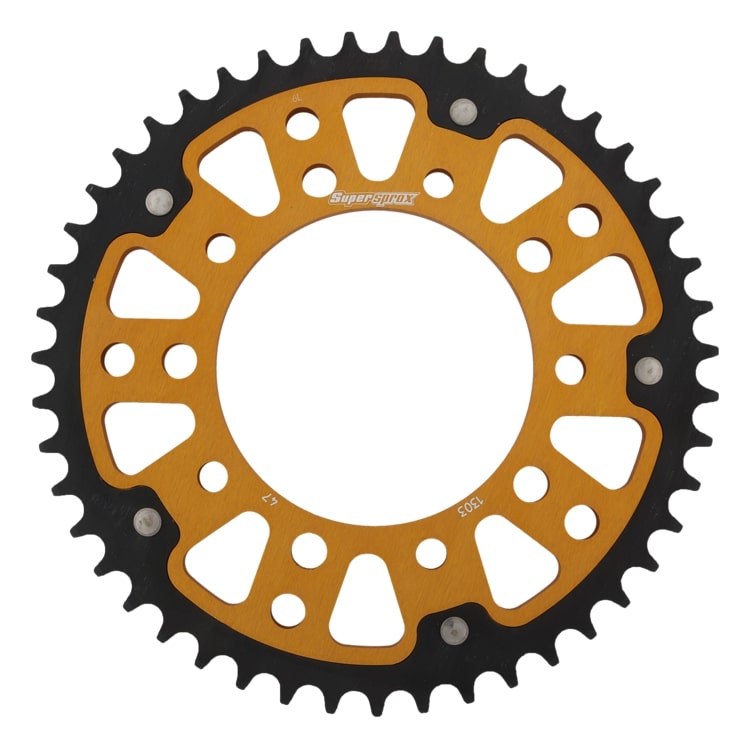 Stealth-Kettenrad Supersprox 520 - 47Z (gold) RST-1303:47-GLD|ID 112,0 LK 138,0 5-Loch/5-Loch