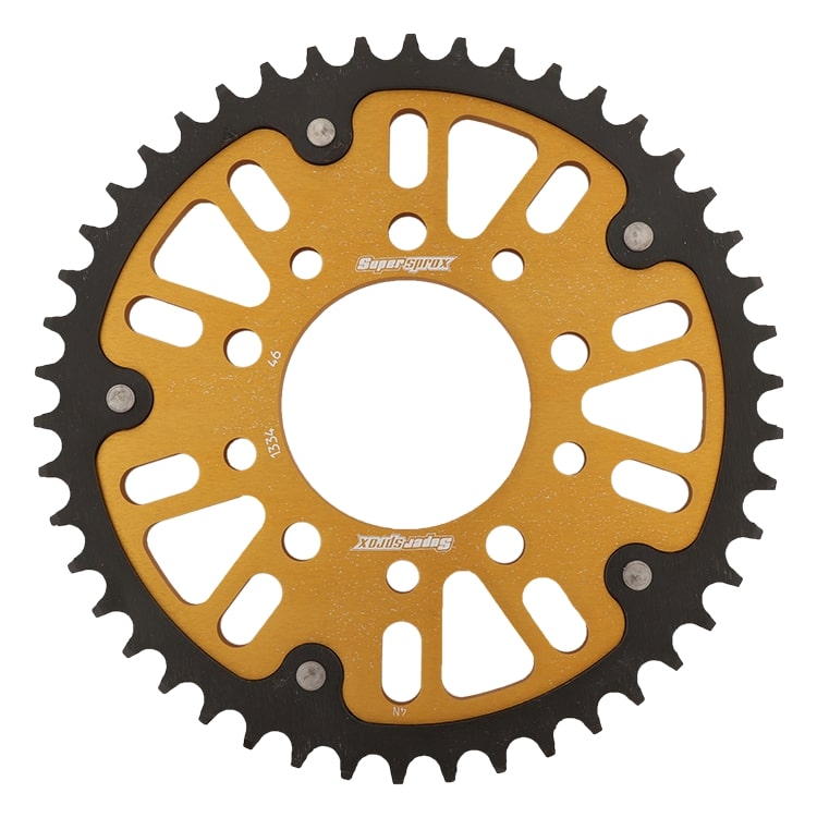 Stealth-Kettenrad Supersprox 530 - 46Z (gold) RST-1334:46-GLD|ID 80,0 LK 110,0 5-Loch/5-Loch