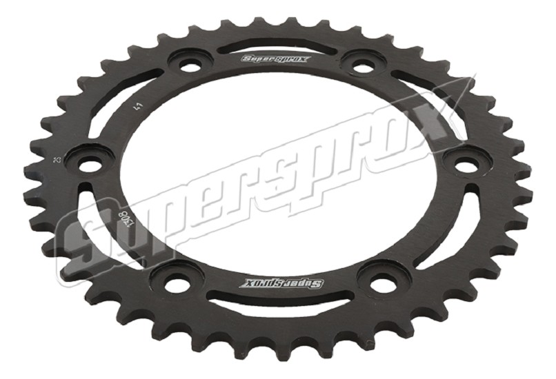 Stahl-Kettenrad Supersprox 520 - 41Z (schwarz) RFE-1308:41-BLK|ID 134,0 LK 160,0 6-Loch