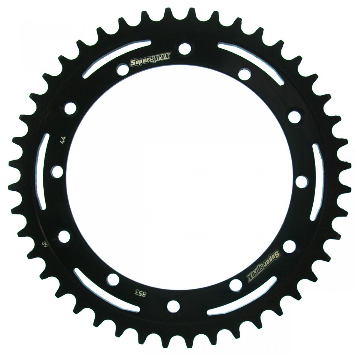 Stahl-Kettenrad Supersprox 520 - 44Z (schwarz) RFE-853:44-BLK|ID 152,0 LK 175,0 6-Loch/6-Loch