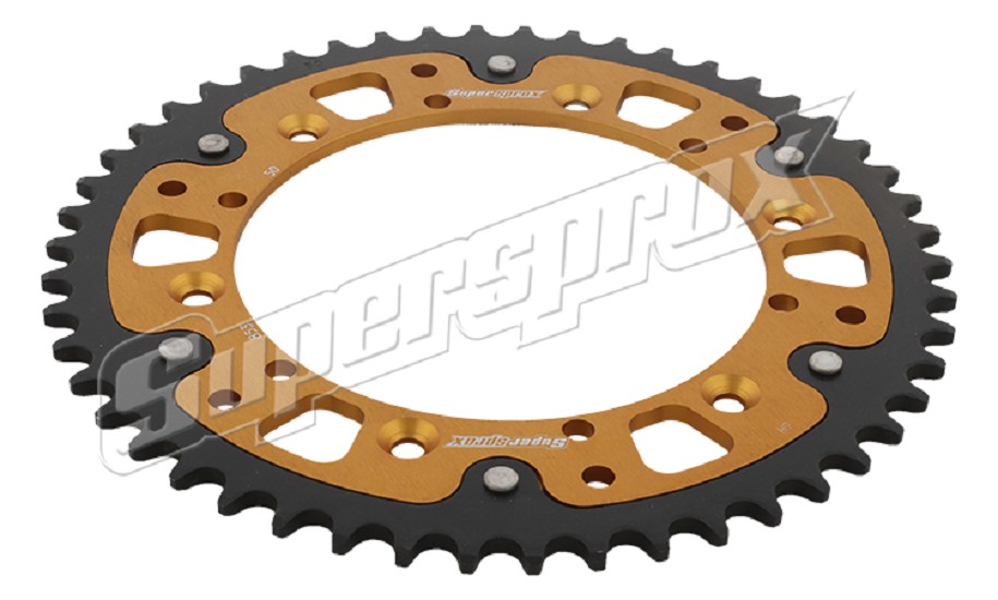 Stealth-Kettenrad Supersprox 520 - 50Z (gold) RST-853:50-GLD|ID 152,0 LK 175,0 6-Loch/6-Loch