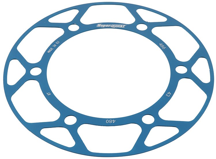 Edge-Disc Supersprox 525 - 43Z (blau) ACD-480:43-BLU|ID 110,0 LK 130,0 6-Loch