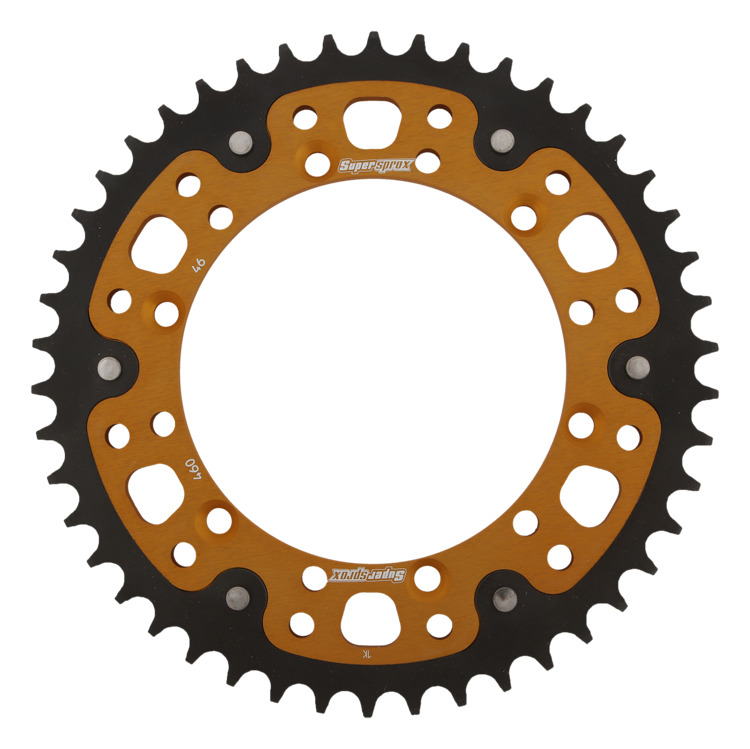 Stealth-Kettenrad Supersprox 520 - 46Z (gold) RST-460:46-GLD|ID 134,0 LK 150,0 6-Loch