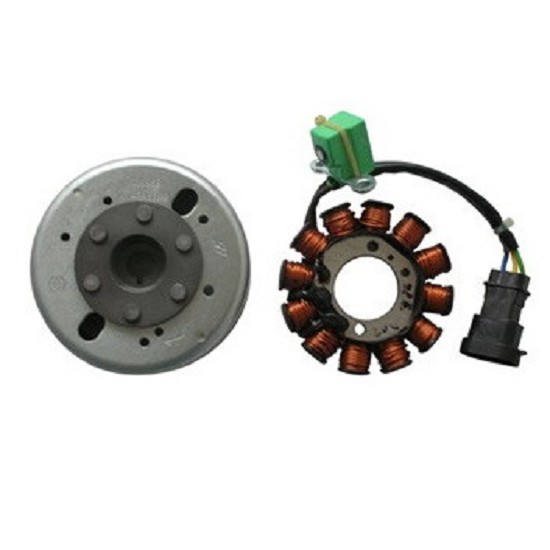 Lichtmaschine passend für Piaggio Scarabeo 4T, Fly 4T, Vespa LX/Primavera/S/Sprint 12V / 120W