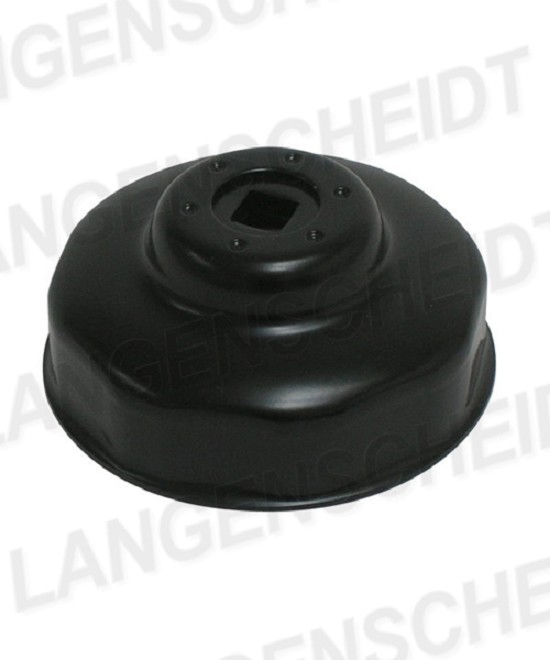 Ölfilterschlüssel MIW schwarz, Ø76mm (8-Kanten)