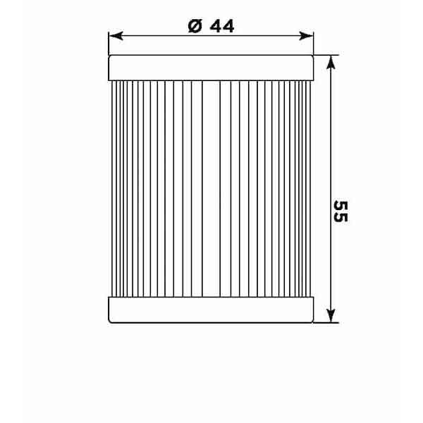 Ölfilter MIW S3008 Papierfilter (OEM-Qualität)