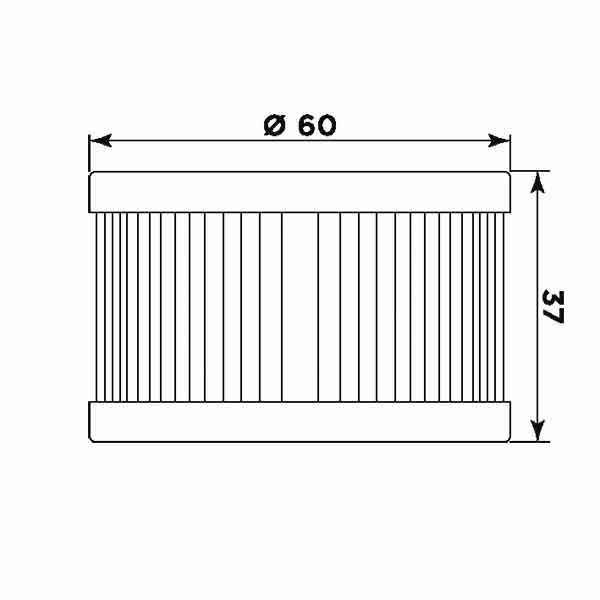 Ölfilter MIW S3006 Papierfilter (OEM-Qualität)