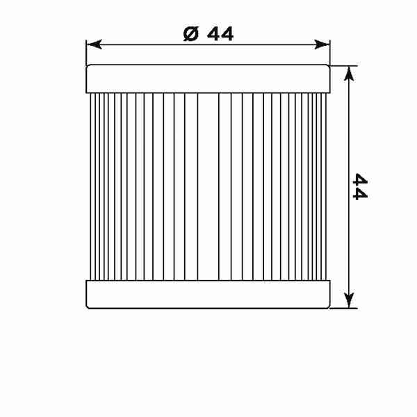 Ölfilter MIW S3015 Papierfilter (OEM-Qualität)