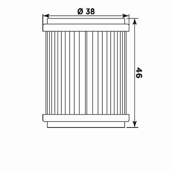 Ölfilter MIW Y4013 Papierfilter (OEM-Qualität)