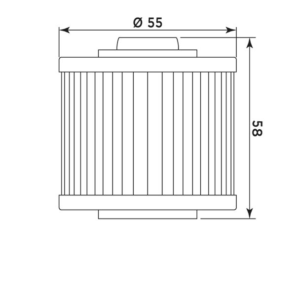 Ölfilter MIW Y4001 Papierfilter (OEM-Qualität)