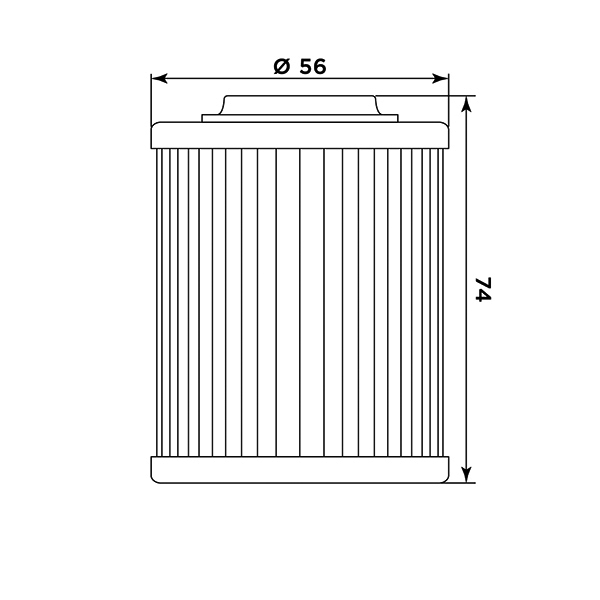 Ölfilter MIW P5010 Papierfilter (OEM-Qualität)