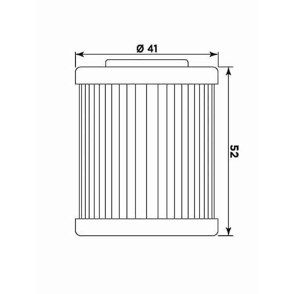 Ölfilter MIW KT8002 Papierfilter (OEM-Qualität)