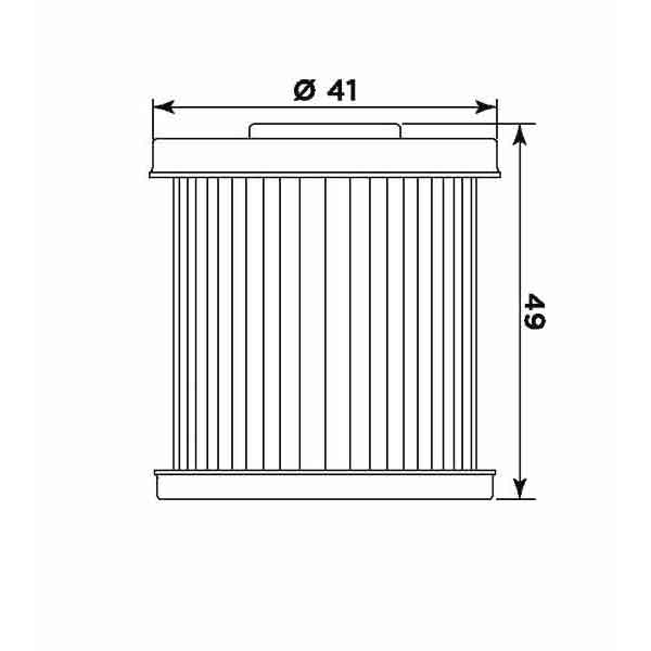 Ölfilter MIW DA16002 Papierfilter (OEM-Qualität)