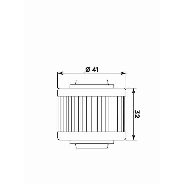 Ölfilter MIW BO14004 Papierfilter (OEM-Qualität)